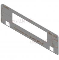 Вставка для шаблона Солдатова «Тело защёлки сантехнической 165х20 под 32_16»